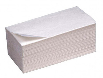 Полотенца бумажные складные ZZ 160 шт белые 2сл U51_S